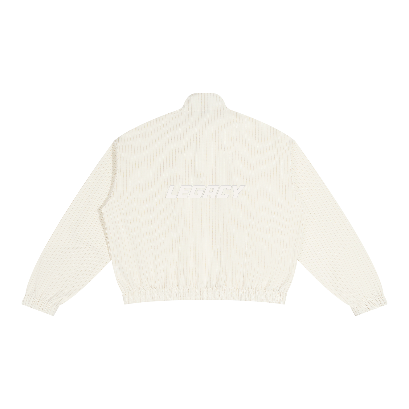 Unisex Striped Full-Zip Track Jacket