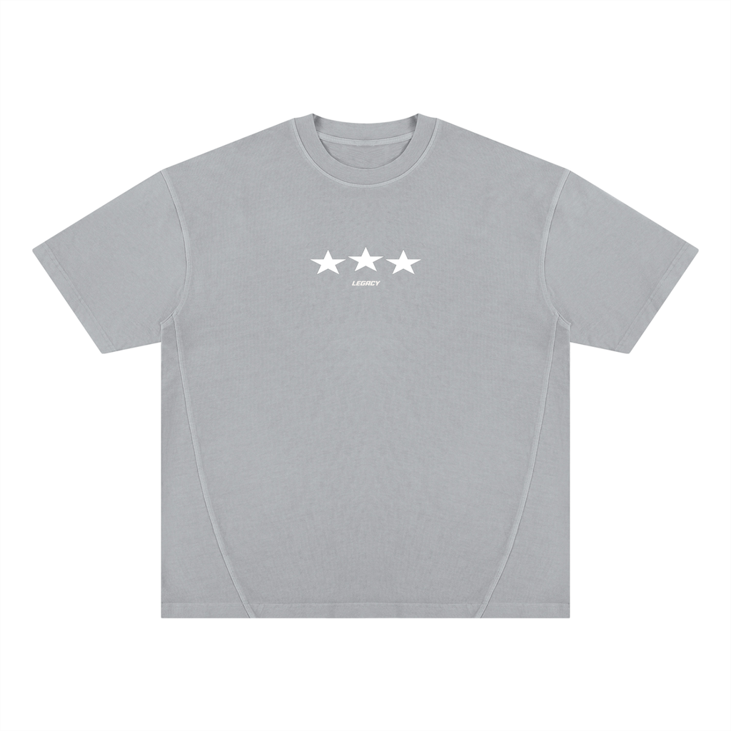 Unisex Vintage Wash Paneling T-Shirt
