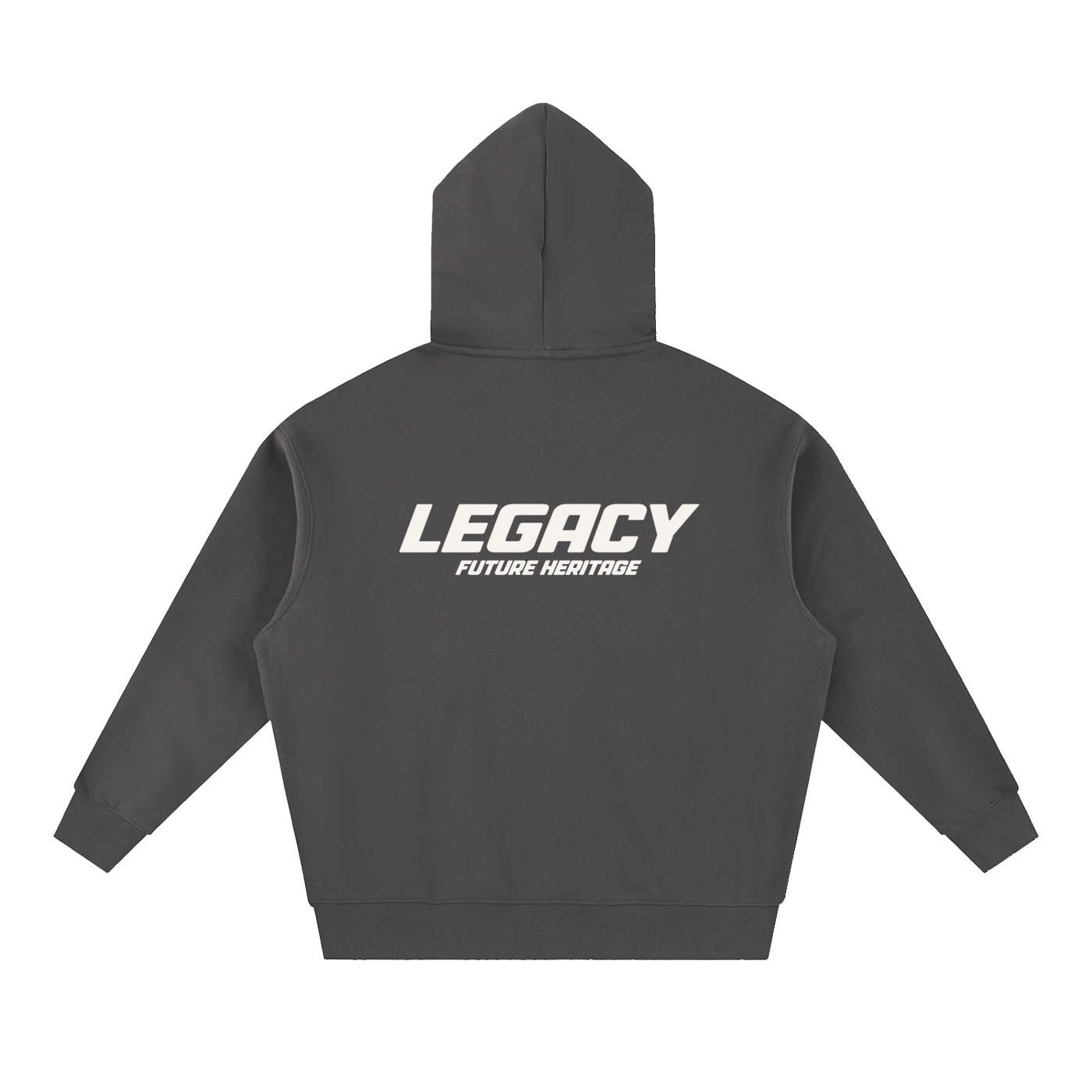 Essential Oversized Boxy Fit Fleece Hoodie