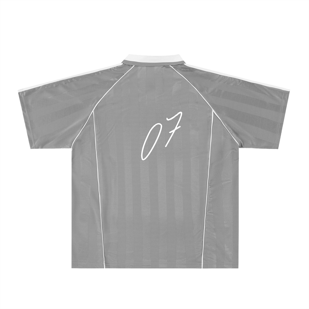 Shadow Stripe Collared Soccer Jersey