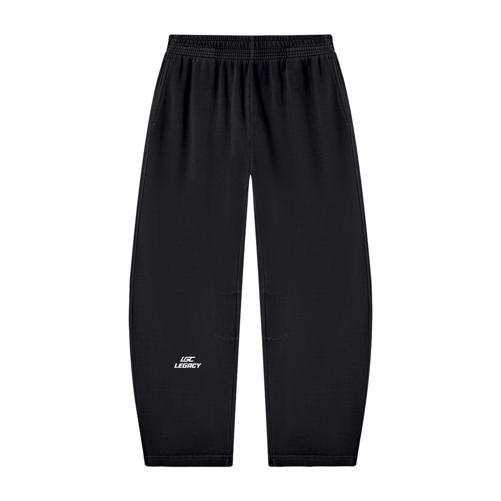 Unisex Vintage Washed Barrel Leg Sweatpants