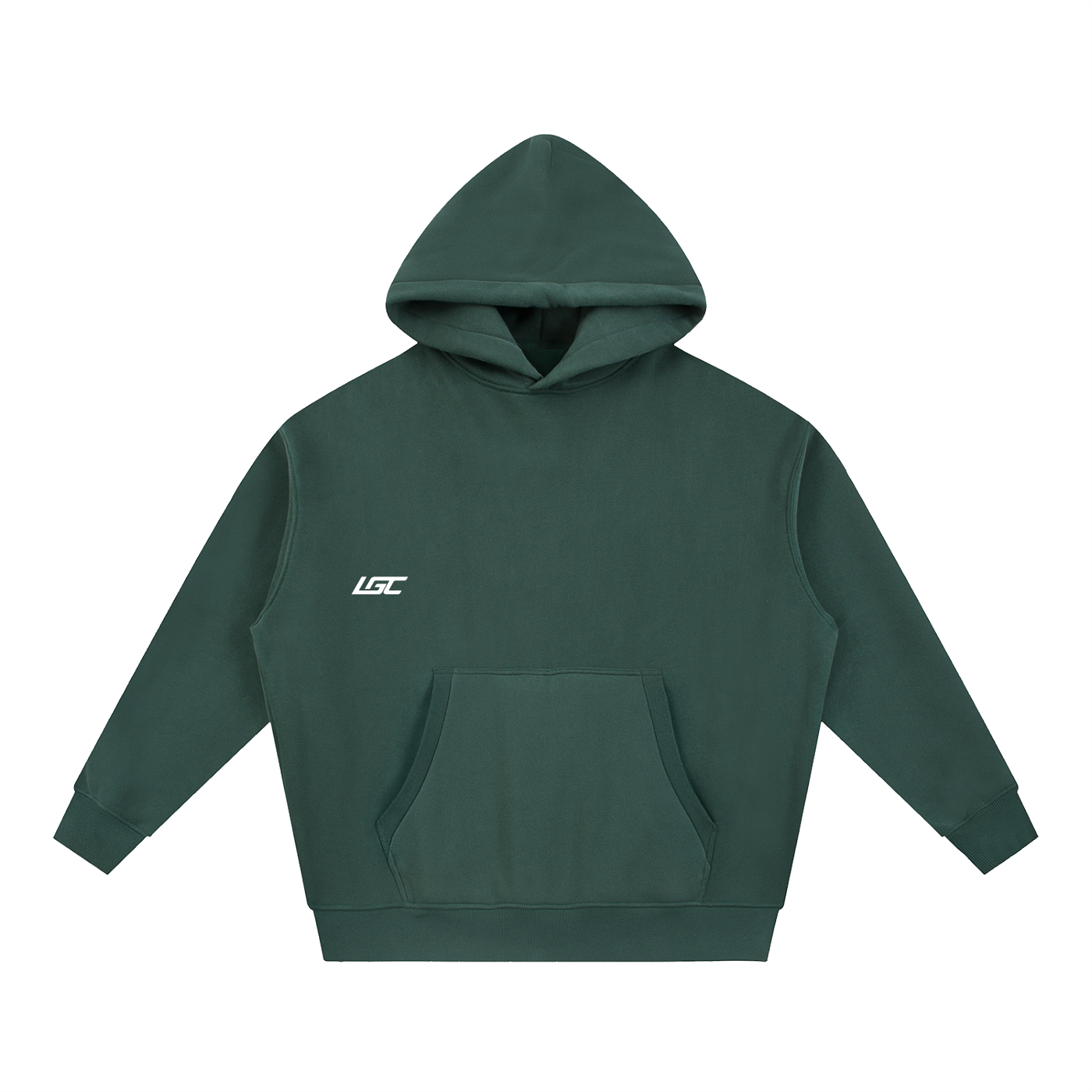 Essential Oversized Boxy Fit Fleece Hoodie