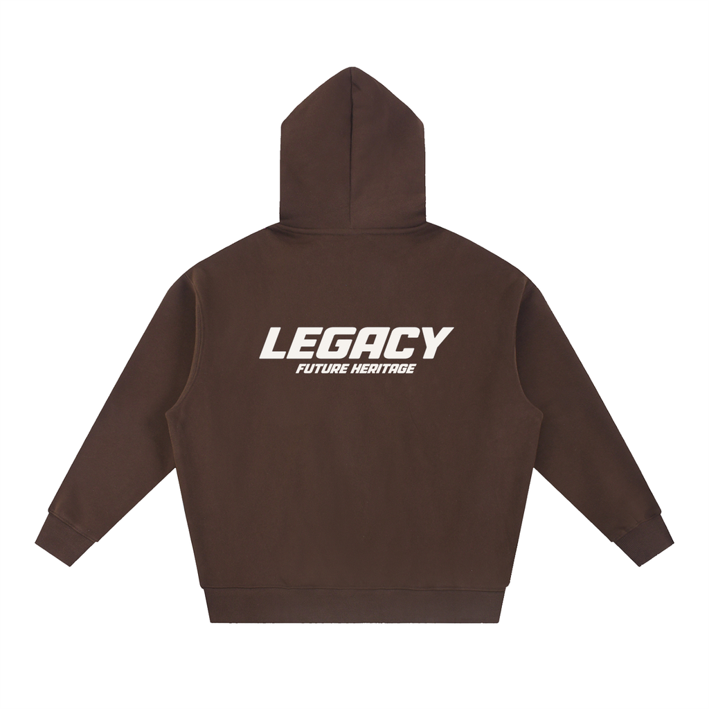 Essential Oversized Boxy Fit Fleece Hoodie