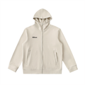Essential Heavyweight High Neck  Zip-Up Hoodie