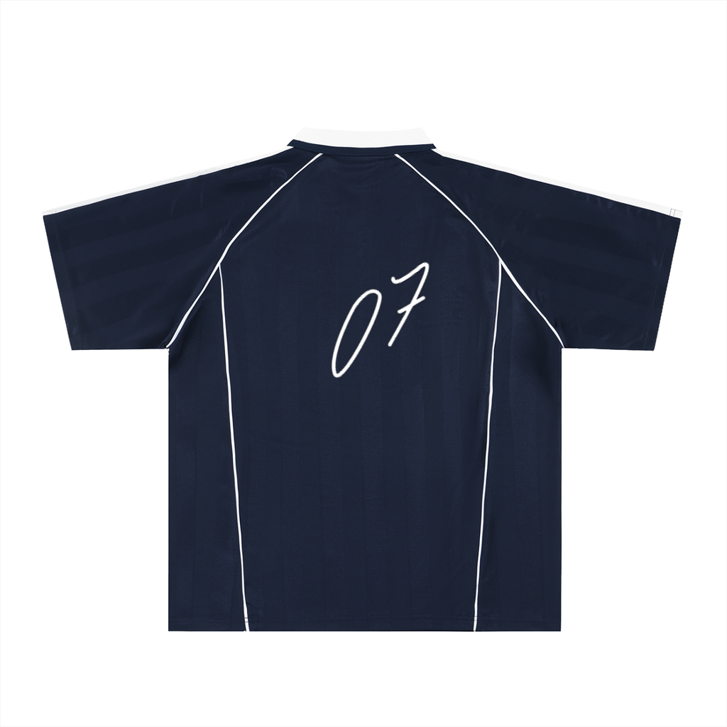 Shadow Stripe Collared Soccer Jersey