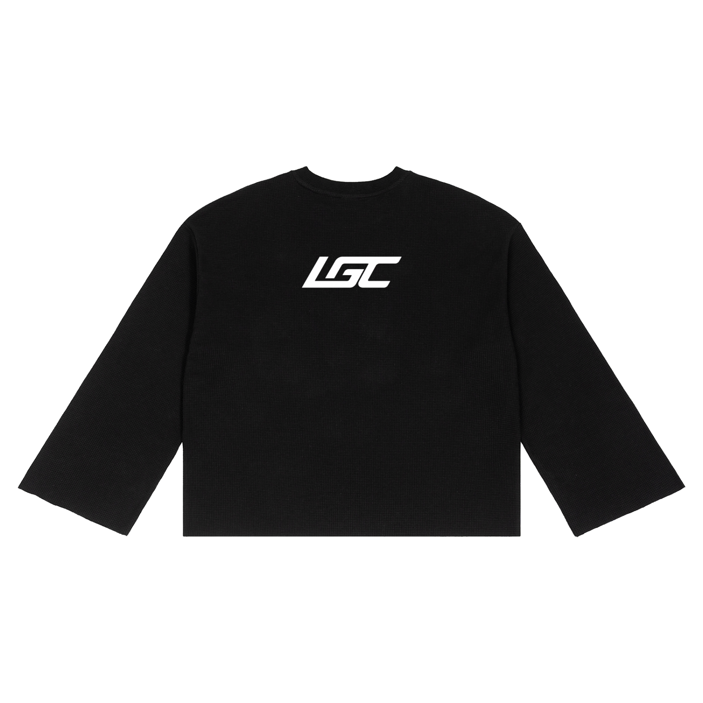 Unisex Waffle Raw Edge T-Shirt