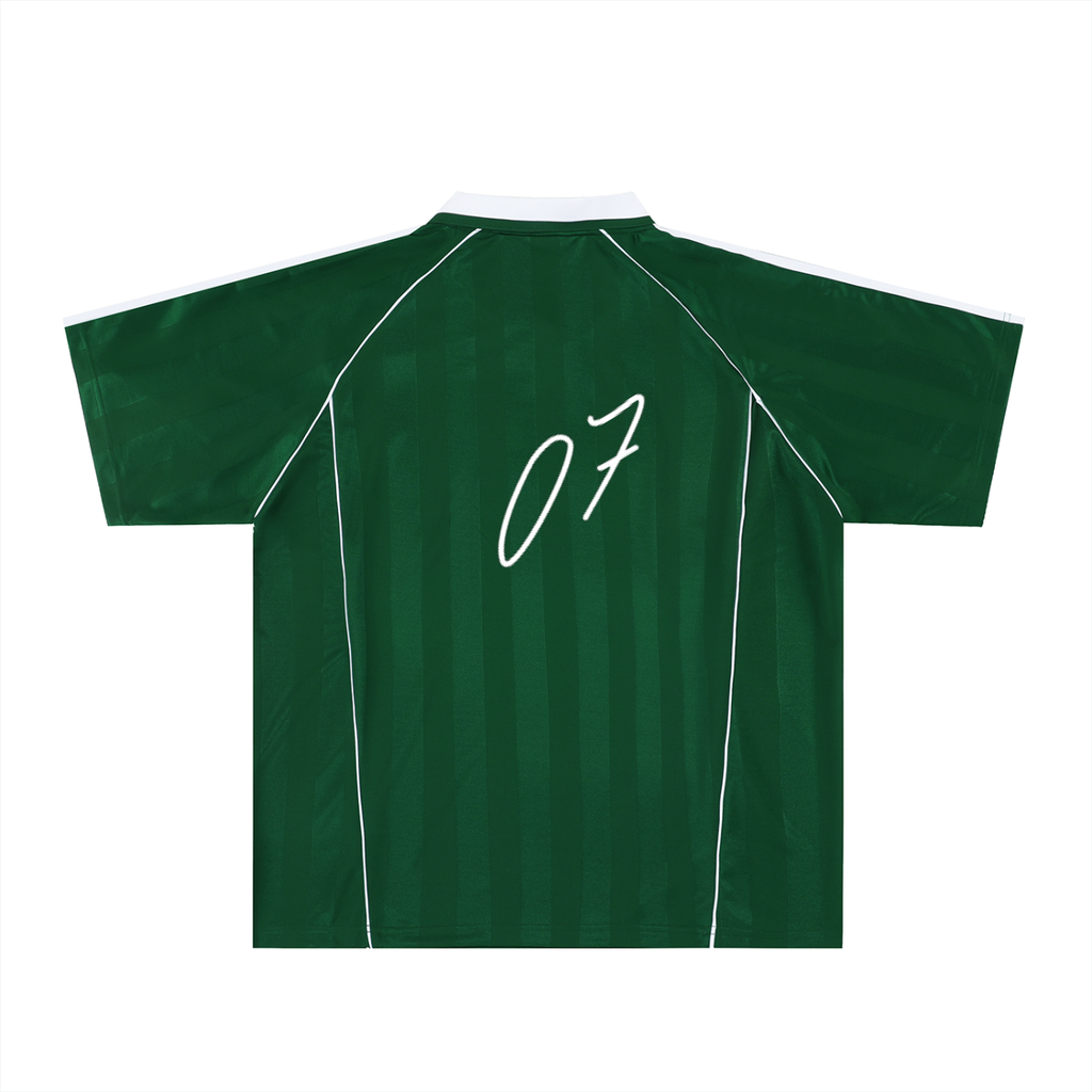 Shadow Stripe Collared Soccer Jersey